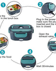 Dual Use Electric Heated Lunch Box