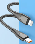 Metal Hose Data Cable Anti-break Durable Zinc Alloy Flash Filling