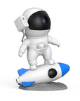 Rocket Astronaut Galaxy Starry Sky Projector Lamp Desktop