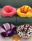 Kids Baby Support Seat: Comfortable Sit Up Soft Chair Cushion Sofa Plush Pillow Toy Bean Bag