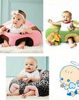 Kids Baby Support Seat: Comfortable Sit Up Soft Chair Cushion Sofa Plush Pillow Toy Bean Bag