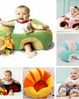 Kids Baby Support Seat: Comfortable Sit Up Soft Chair Cushion Sofa Plush Pillow Toy Bean Bag